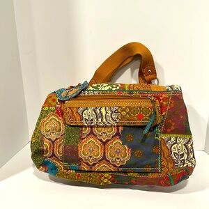 Fossil Canvas Handbag